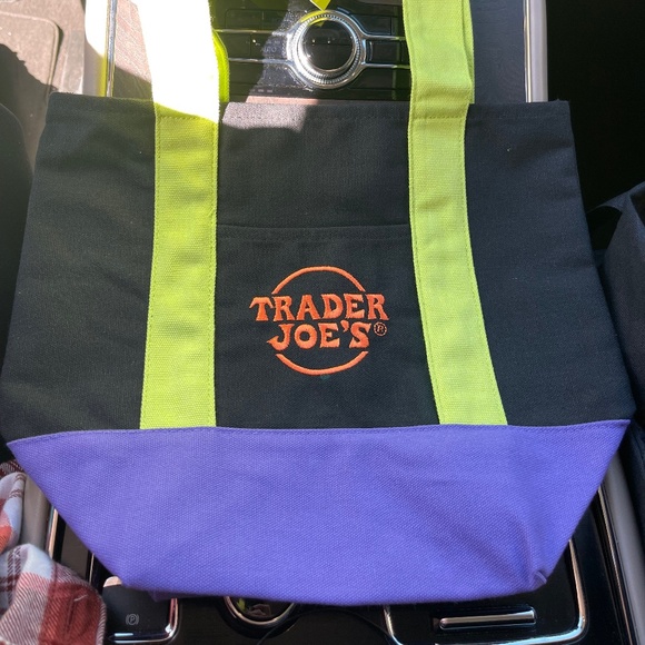 Trader Joes’ mini canvas tote NEW - Picture 1 of 1
